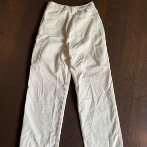 Brandy Melville cream cargo pants